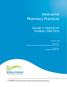 Innovative Pharmacy Practices