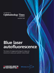 Blue laser autofluorescence