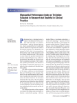 Myocardial Performance Index or Tei Index