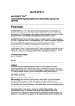 DATA SHEET AUGMENTIN