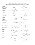 How well do you know your functional groups?