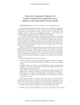 Research statement: Inference of human-computation