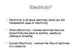Current Electricity Introduction