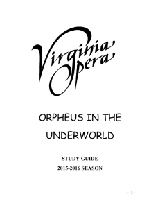 orpheus in the underworld