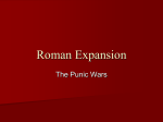 The Punic Wars - Nipissing University Word