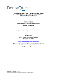 Louisiana Bayou Health Office Reference Manual