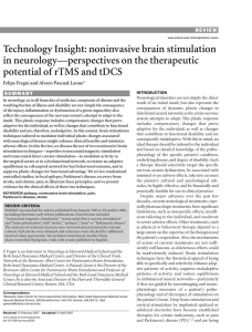 Technology Insight: noninvasive brain stimulation in neurology