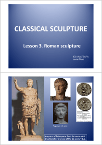 LESSON 3 – Roman sculpture