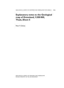 Geological Survey of Denmark and Greenland Map Series 2