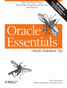 Oracle Essentials: Oracle Database 11g