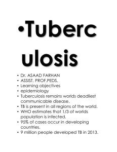 • Dr. ASAAD FARHAN • ASSIST. PROF.PEDS. • Learning objectives