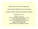 APHIS-Plant Protection and Quarantine Center for Plant Health