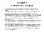 Newtonian mechanics