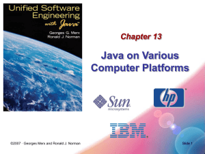 Java on Various Computer Platforms
