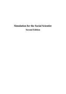 Sample chapter - Centre for Research in Social Simulation