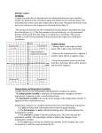 Module 5 notes Graphing -Graphs are used often to demonstrate the