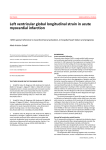 Left ventricular global longitudinal strain in acute myocardial infarction