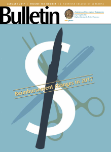 Bulletin January 2017 - American College of Surgeons