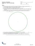 Geometry – Unit 10 Activity Name: ! Folding Circles - Central