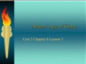 Athens` Age of Glory
