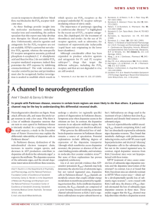 A channel to neurodegeneration