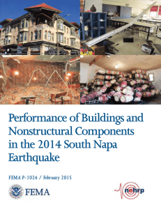 Performance of Buildings and Nonstructural Components in the