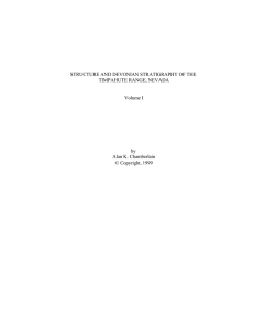 STRUCTURE AND DEVONIAN STRATIGRAPHY OF