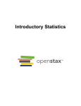 Introductory Statistics