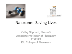 Naloxone - Idaho Society of Health