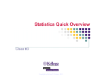 Hypothesis Testing