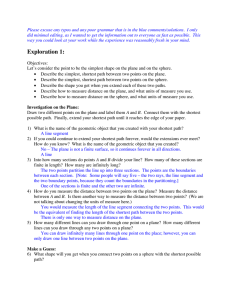 Spherical Geometry Activities - Notes