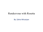 Rendezvous with Rosetta
