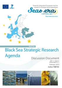 Strategic Research Agenda for the Black Sea Basin - SEAS-ERA