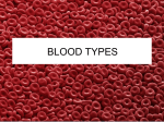 BLOOD TYPES