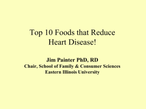 Soy and Heart Disease
