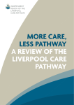 More Care, Less Pathway