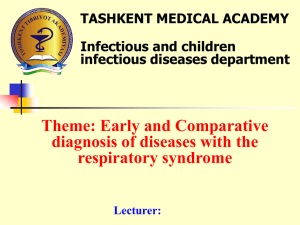 Respiratory syndrom