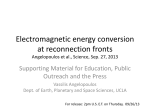 Electromagnetic energy conversion at reconnection