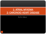 CARCINOID HEART DISEASE Atrial Myxoma