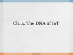 Ch. 4. The DNA of IoT
