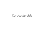 Corticosteroids