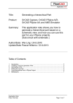 Generating a hierarchical Part Product