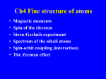 spin-orbit coupling