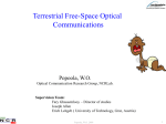 Terrestrial Free-Space Optical Communications