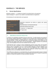schedule 2 – the services