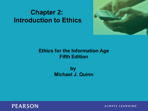 Intro to Ethics