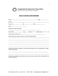 New Patient Paperwork 2017 - Integrated Acupuncture Associates