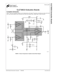 CLC730033 Evaluation Boards