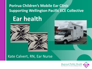 Ear health | powerpoint presentation