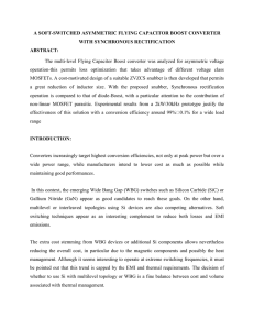 The multi-level Flying Capacitor Boost converter was